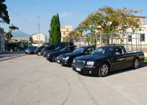 Carri Funebri con fioriere Impresa Cesarano